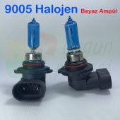 9005 Beyaz Halojen Far Ampülü A Kalite - Hediyeli !!! - 2