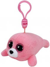 TY Beanie Boo´s Pierre Pembe Fok Peluş Anahtarlık - 1