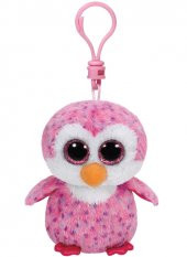 TY Beanie Boo´s Glider Penguen Peluş Anahtarlık - 1