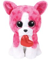Ty Beanie Boo´s Pembe Köpek Romeo Peluş 25 Cm - 1