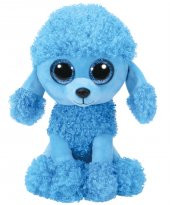 TY Beanie Boo´s Mavi Kaniş Mandy Peluş 25 Cm - 1