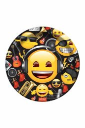 EMOJİ GENÇ TABAK 8Lİ - 1