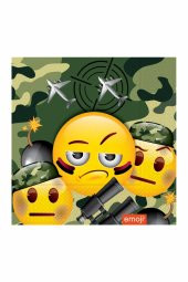 EMOJİ KAMUFLAJ PEÇETE 20Lİ - 1