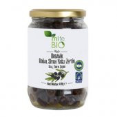 M Life Organik Siyah Zeytin 261 - 320 Ad/kg 450 G - 1