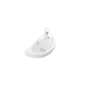 Creavit Oval Lavabo 23X39 Cm Beyaz DELİKLİ 23*39 TP040 - 2