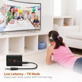 Taotronics TT-BA07 Bluetooth 5.0 Verici / Alıcı, Kablosuz 3.5mm Adaptörü - 3