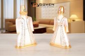 GÜVEN 2'Lİ HANEDAN KAFTAN SET - 2