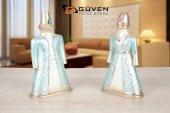 GÜVEN 2'Lİ HANEDAN KAFTAN SET - 4
