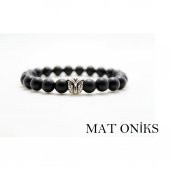 Alnis Atelier Baykuş Aparatlı Doğal Taş Erkek Bileklik - 2