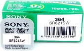 Sony 364 SR621SW 377 SR626SW Pil Saat Pili 10 Adet /2022 SKT - 1