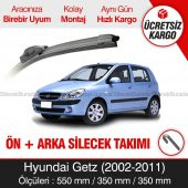Hyundai Getz Ön + Arka Silecek Takımı (2002-2011) İnwells Muz - 1