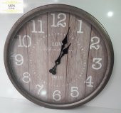 KENT DEKOR 53cm DEKORATİF DUVAR SAATİ - 1