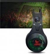 Rampage LUNATIC Metal Ultra Titreşimli 7.1 Kırmızı Led Siyah Oyuncu Kulaklığı ( Gaming Mouse Pad Hediye ) - 4
