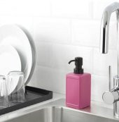 Ikea Rinning Plasti̇k Sıvı Sabunluk ve Fırça - 6