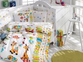 Cottonbox Ranforce Bebek Uyku Seti OYUN BAHÇESİ (Bebeğinize ambalajında küçük sabunumuz hediyemizdir) - 1