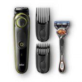 Braun BT3041 + Gillette Fusion 5 Tıraş Bıçağı Sakal Kesme Makinesi - 1