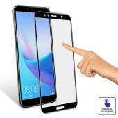Bufalo Huawei Y6 2018 NANO 10D Cam Ekran Koruyucu Siyah - 4