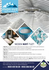 MAYİ TUZ ÖĞÜTÜLMÜŞ KIRİSTAL SOFRA TUZU 2 KG KOVA - 3