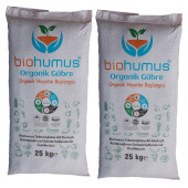 Biohumus Organik Gübre 25 Kg İKİLİ - 1