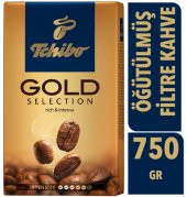 TCHİBO GOLD SELECTİON Öğütülmüş FİLTRE KAHVE 750 GR (3X250GR) - 1