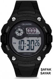 QUARK QD-102 ŞAFAK SAYAR DİGİTAL ASKER KOL SAATİ - 1