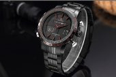 Skmei Lüks Tasarım Dual Time Çelik Erkek Kol Saati YDN117 - 5