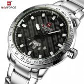 NaviForce Lüks Tasarım Çelik Saat Spor Erkek Kol Saati NF9093 - 1