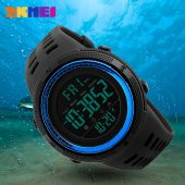 Skmei 1251 Su Geçirmez Sporcu Erkek Kol Saati Dijital Işıklı Saat - 7