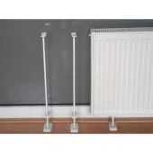 Panel Radyatör (PETEK) Yere Montaj AyağıI 60 CM  600 Lük İçin 2 Adet (BİR TAKIM) - 1