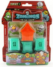 Zomlings 4Lü Paket Seri 1 Turuncu Evli  P00972 - 1