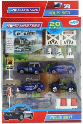 Jeepli Helikopterli Polis Seti Jp6105 - 1