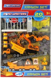 Merdivenli Metal Kamyon Seti 5105 - 1