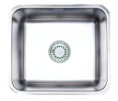 CRAUF ANKASTRE PASLANMAZ ÇELİK MAT INOX EVYE 500*450*190 MM - 1