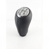RENAULT MEGANE 3    DERİ VİTES TOPUZU SİYAH DİKİŞLİ   8200079112 - 1