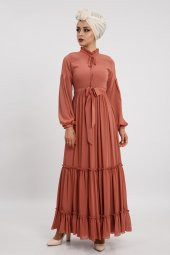 LOREEN KADIN ROSE ELBİSE -22119 - 1