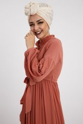 LOREEN KADIN ROSE ELBİSE -22119 - 3