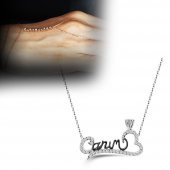 925 Ayar Gümüş Şahmeran - Kolye İkili Set (M-6) - 1