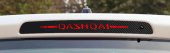 Nissan Qashqai 2008-2015 3. Stop Kaplama Karbon Fren Lambası Sticker - 1