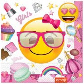 Süslü Emoji Kağıt Peçete 33x33 cm 20li - 1