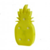25cm Led Işıklı Plastik Ananas Gece Lambası - 1