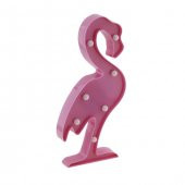 30cm Led Işıklı Plastik Flamingo Gece Lambası - 4