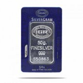 50 gr İAR Gram Külçe Gümüş - 1