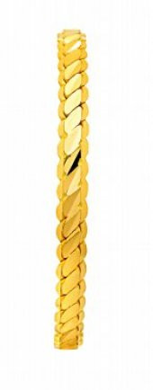 30 Gram 22 Ayar Altın Üçlü Burma Bilezik 6.4 - 1
