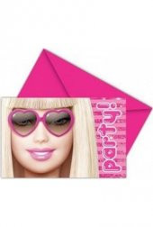 BARBİE FABULOUS DAVETİYE SET 6LI - 1
