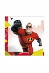 İNCREDİBLES İNANILMAZ AİLE PEÇETE 20Lİ - 1