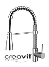 Creavit Mf9910L SİPİRALLİ Evye Mutfak Bataryası **SÜPER KALİTE** - 1