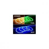 100 METRE NEON ŞERİT LED OTO TABLO DEKOR SU GEÇİRMEZ FLEXİ ESNEK BİNA DIŞ CEPHE LED GİYDİRME TABELA - 8