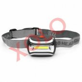 Flaşör Kafa Lambası Fener 3W Corby Led Kafa Bantlı Fener 3 Modlu Tatil Seyahat Bisiklet Kamp Av - 4