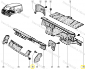 RENAULT Dacia çamurluk DAVLUMBAZ HALI Klips 7703081054 HSK0010 - 7