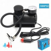 Araba Oto Araç Lastik Şişirme Pompası Hava Kompresörü 300psi 12v Volt Şişirici Kompresör Pompa Seti - 1